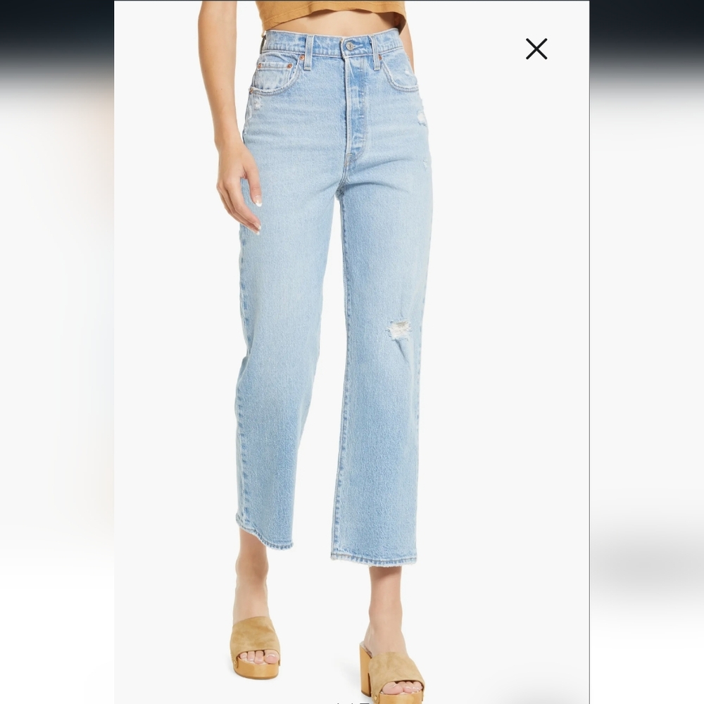Levi's Ribcage Straight Ankle Jeans, 24x27